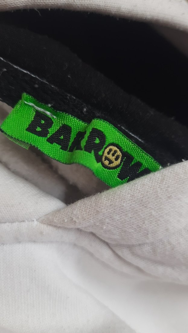 Beyaz Barrow Baskılı Kapüşonlu Sweatshirt - Görsel 3