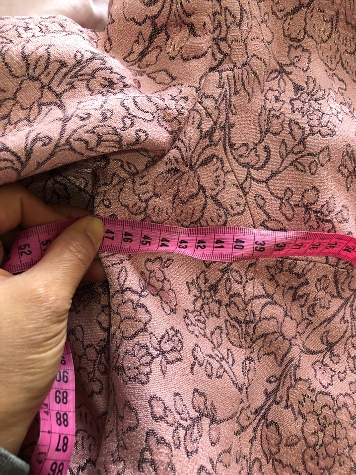 Pembe Uzun Kol Detaylı Kadın Takım Elbise - Görsel 5