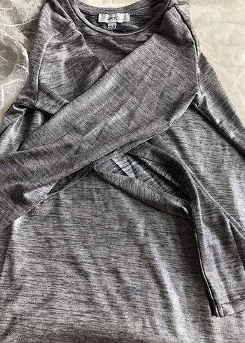 IPEKYOL Gri Düğmeli Kadın Kazak - Görsel 2