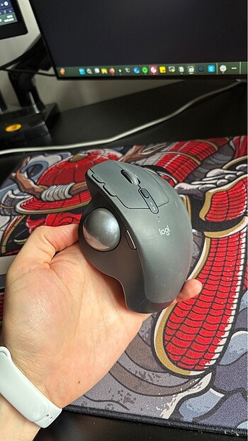 MX Ergo Ergonomik Trackball Mouse