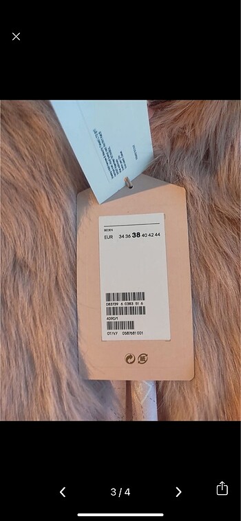m Beden H&M peluş pembe Nicki Minaj