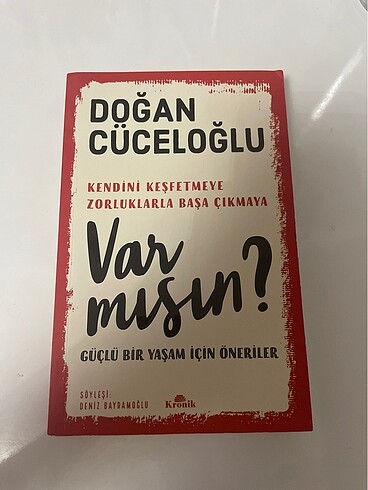 var mısın? kitabı doğan cüceloğlu