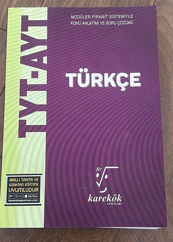 Karekök TYTAYT Türkçe Modüler Kitap