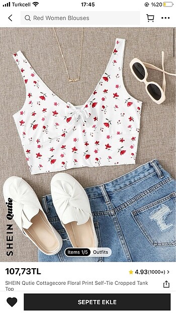s Beden beyaz Renk Shein Crop