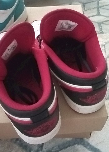 erkek nike Spor Ayakkabı( Air Jordan 1 Chicago BULLS) - Görsel 4