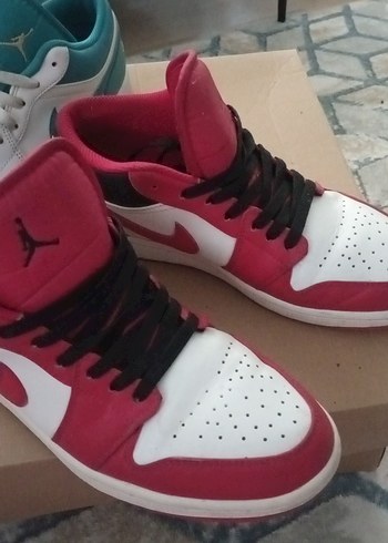 erkek nike Spor Ayakkabı( Air Jordan 1 Chicago BULLS) - Görsel 9