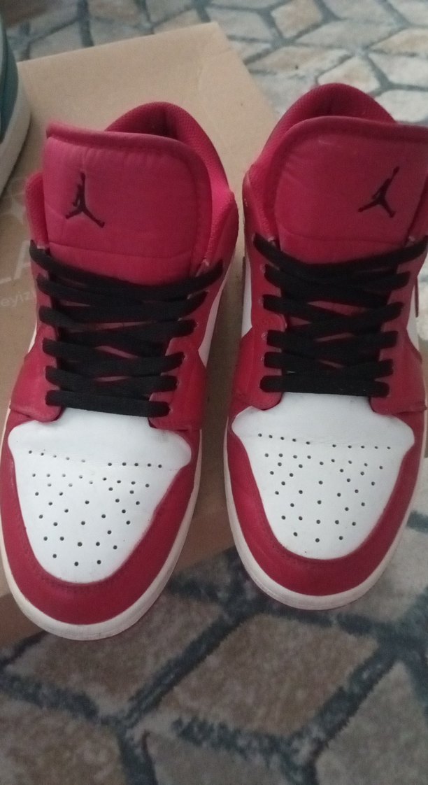 erkek nike Spor Ayakkabı( Air Jordan 1 Chicago BULLS) - Görsel 3