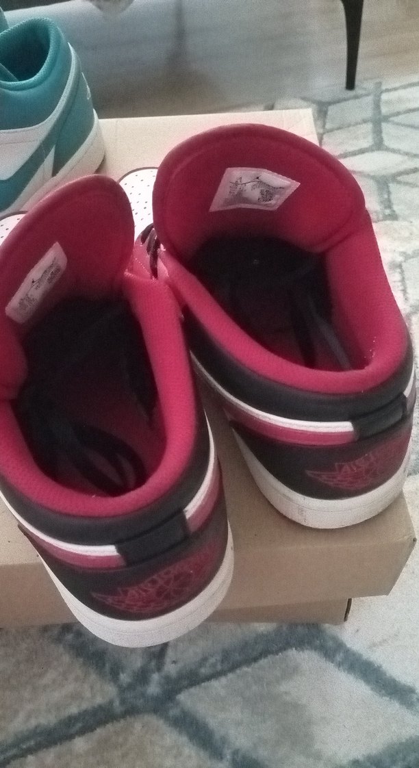 erkek nike Spor Ayakkabı( Air Jordan 1 Chicago BULLS) - Görsel 4