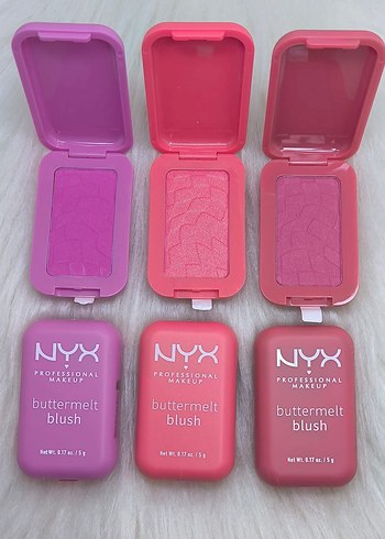 NYX Buttermelt Pudra Allık - Pembe Tonları