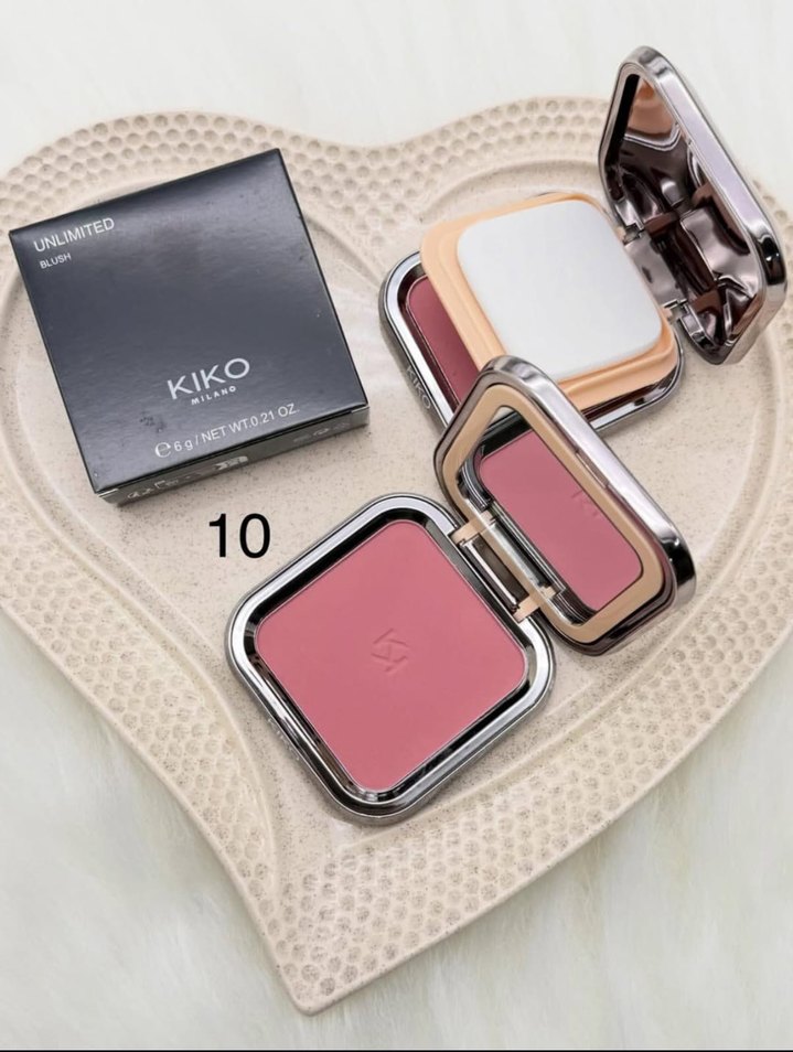 KIKO Unlimited Pudra Allık 09 Pastel Pembe - Görsel 2