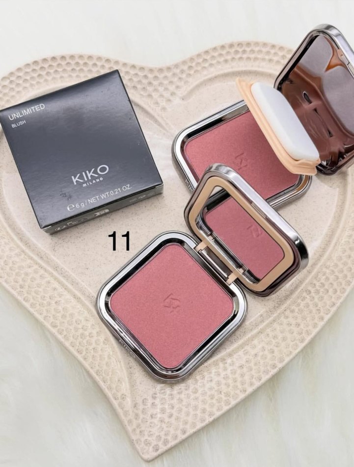 KIKO Unlimited Pudra Allık 09 Pastel Pembe - Görsel 3