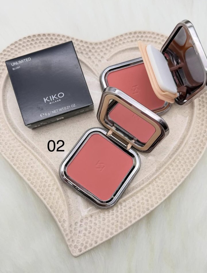 KIKO Pudra Allık 01 Pastel Pembe - Görsel 2