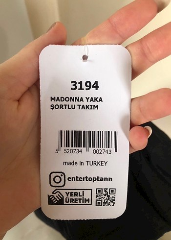 Kadın Siyah İkili Şortlu Takım - Görsel 5