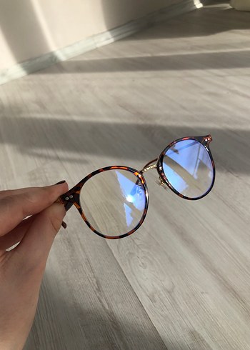 Leopar Kahverengi Minimalist Kadın Gözlüğü - Görsel 4