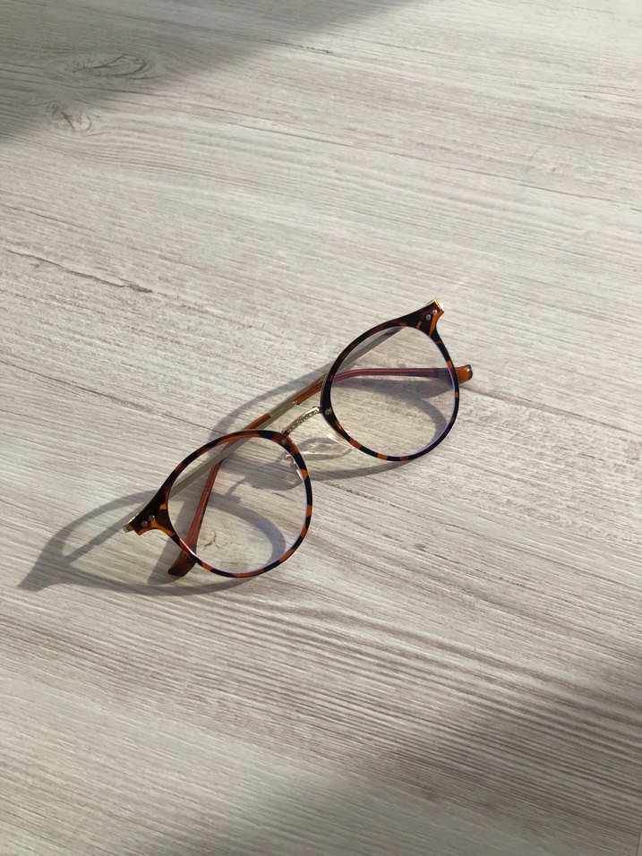 Leopar Kahverengi Minimalist Kadın Gözlüğü - Görsel 3