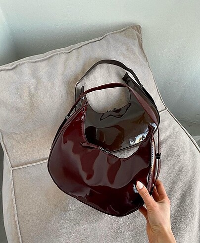 Beden bordo Renk Cherry red çanta