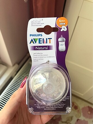 Philips Avent Natural 4 Numara biberon emziği