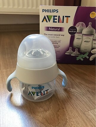 Philips Avent Natural 150ml eğitici kulplu biberon