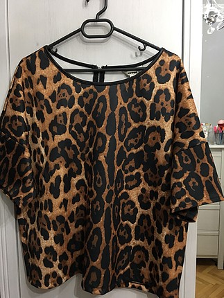 m Beden Leopar bluz
