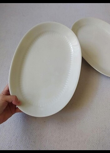 Kütahya Porselen İkili servis tabağı 