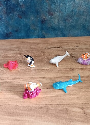  Beden Renk Kinder Kayıp Balık Nemo