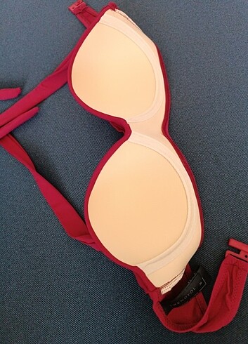 36 Beden Trendyolmilla Bordo Bikini Üstü