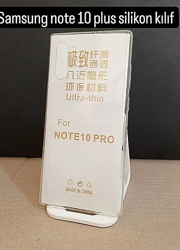 Samsung note 10 plus silikon kılıf