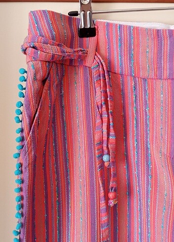Missoni Bohem etnik desenli pantolon