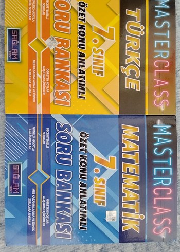 7. Sınıf Türkçe ve Matematik Soru Bankası Seti