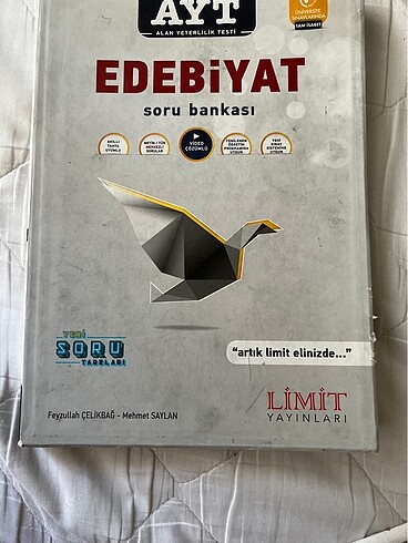 AYT EDEBİYAT SORU BANKASI LİMİT YAYINLARI