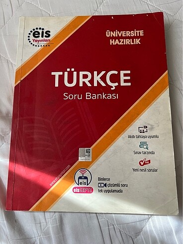 YKS TYT TÜRKÇE SORU BANKASI EİS YAYINLARI