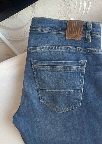 13-14 Yaş Beden mavi Renk De Facto Erkek çocuk kot pantolon - Regular Fit