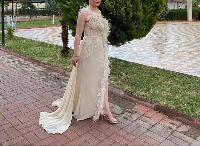 m Beden Abiye Elbise
