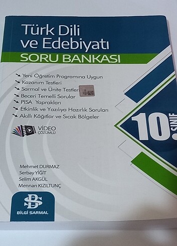 edebiyat test kitabı