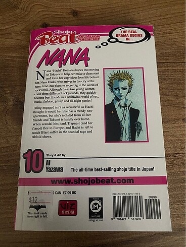  nana inglizce manga volume 10