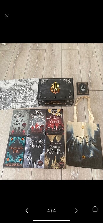  GrishaVerse golge ve kemik yara izi krali set
