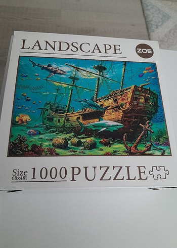  Zoe 1000 Parça Denizaltı Manzarası Puzzle