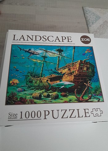 Zoe 1000 Parça Denizaltı Manzarası Puzzle