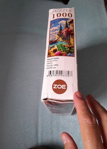 Beden Renk 1000 Parça Pastel Renkli Manzara Puzzle