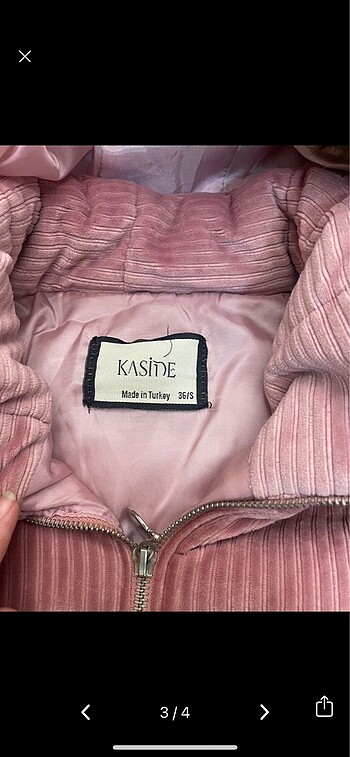 Zara Bayan kadife mont