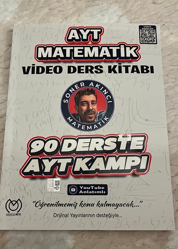AYT Matematik Video Ders Kitabı 90 Derste Kampı