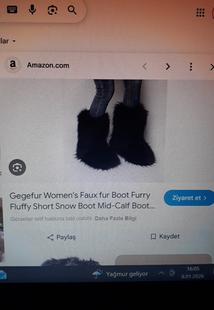 Furry Boot SATMIYORUM ARIYORUM - Görsel 2