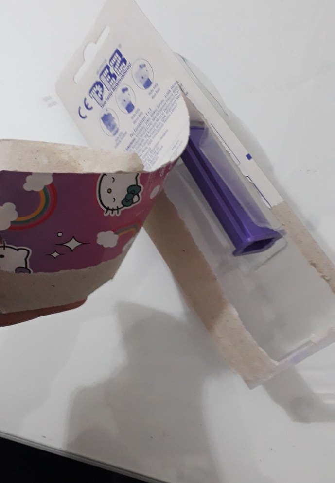 Hello Kitty Mor PEZ Şeker Dispenseri - Görsel 4