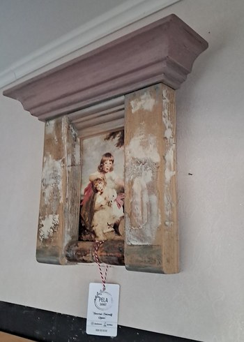 Pastel Bej Çocuk Rafı - Görsel 2