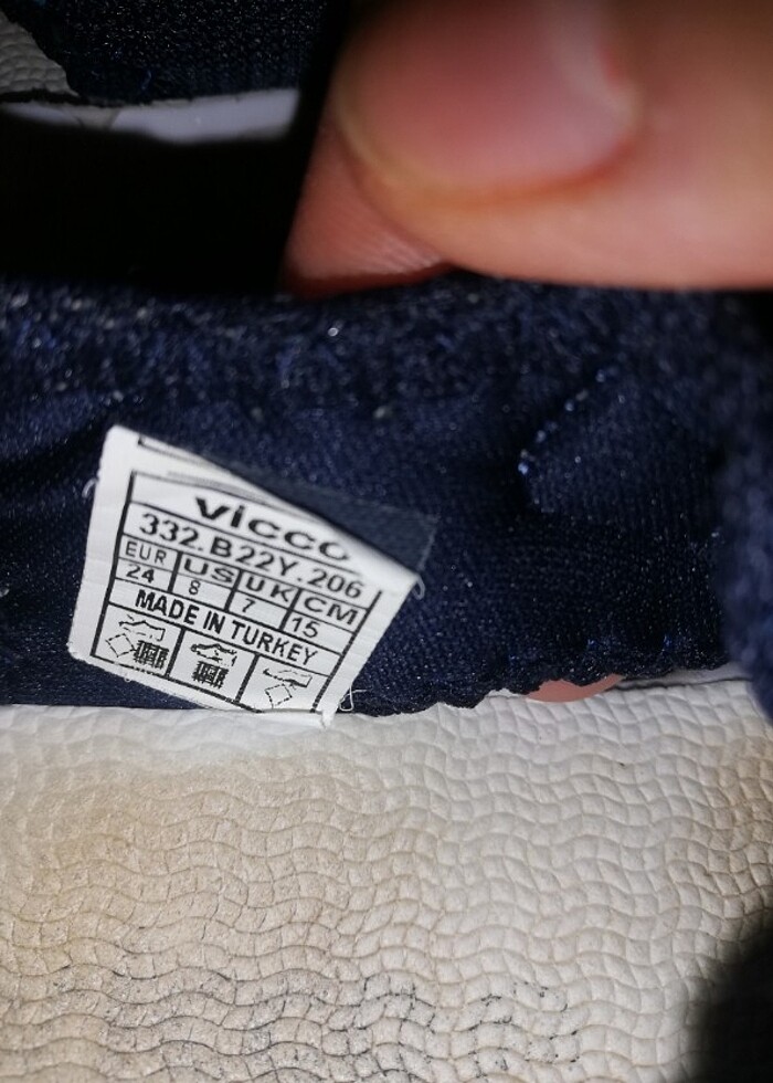 24 numara vicco çocuk ayakkabısı - Görsel 4