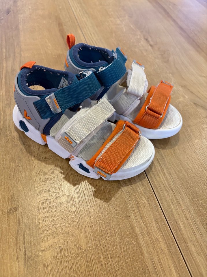 Erkek Çok Renkli Spor Cırt Cırtlı Sandalet - Görsel 2