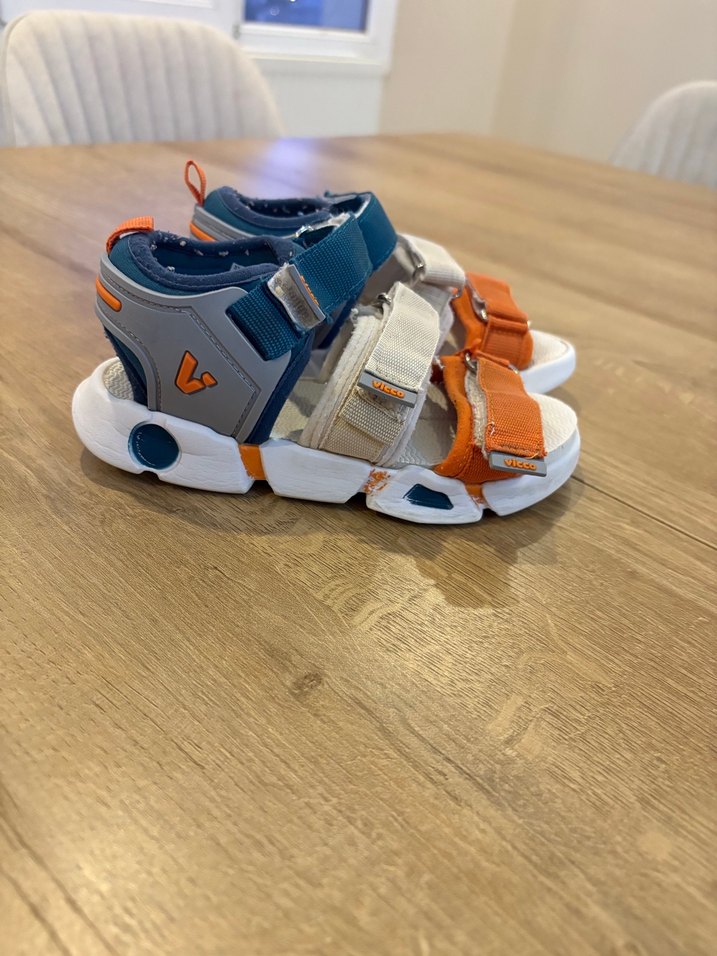 Erkek Çok Renkli Spor Cırt Cırtlı Sandalet - Görsel 3