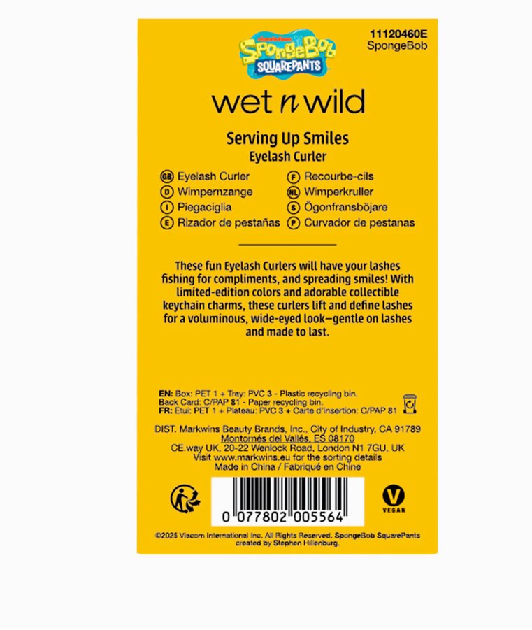 Wet n Wild Spongebob Kirpik Kıvırıcı - Görsel 3