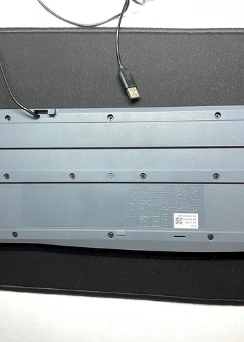 Logitech K120 USB Bilgisayar Klavyesi Q Keyboard - Görsel 3