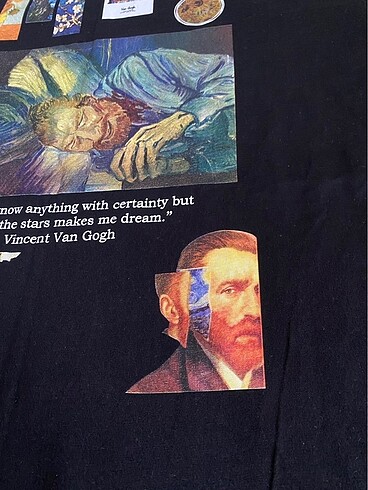 Vincent Van Gogh Tshirt Saw Urbanity - Görsel 4